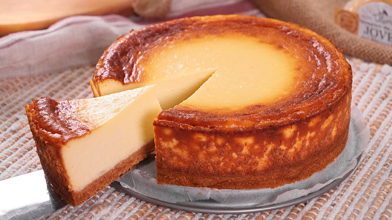 Tarta de Queso al Horno ¡Cremosa, Fácil y Deliciosa!