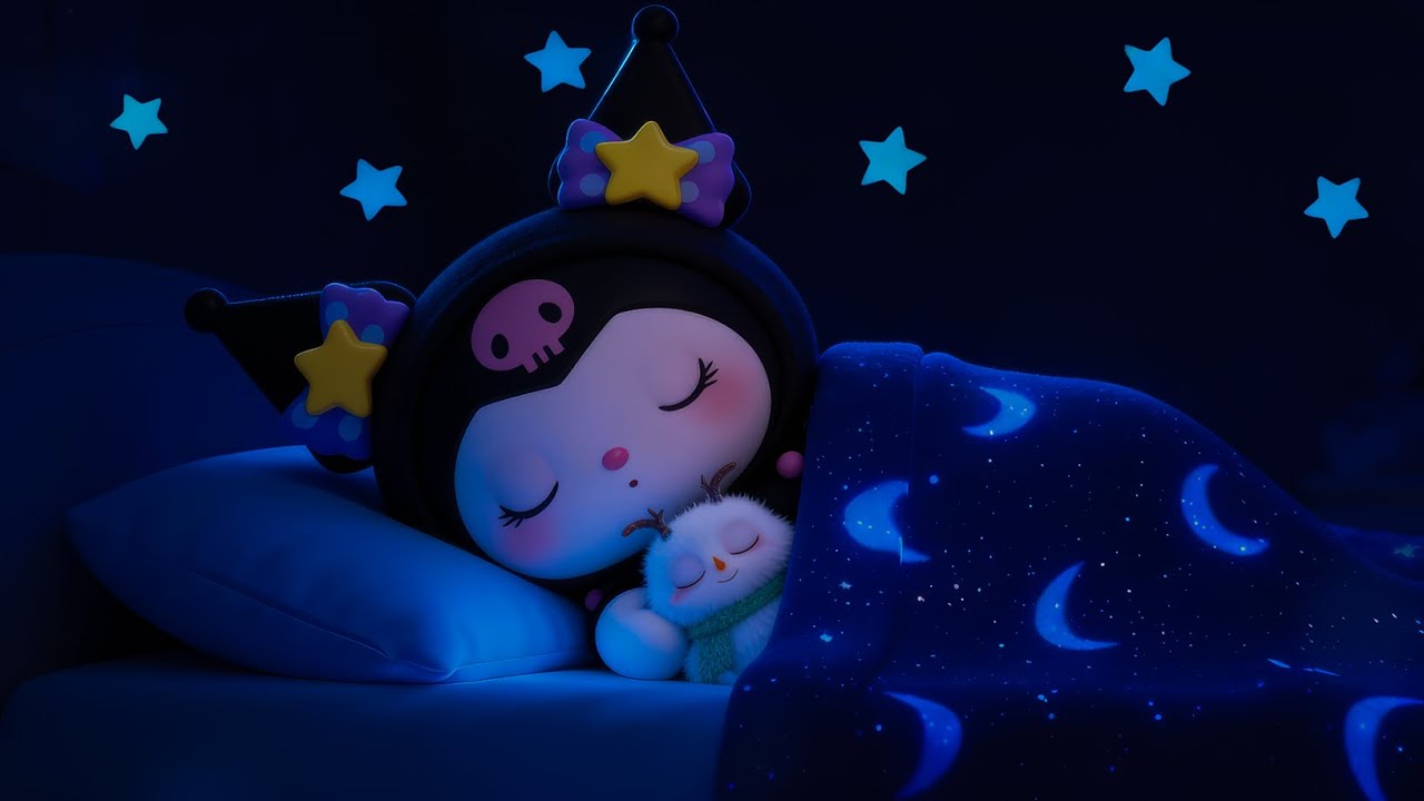 Kuromi Cozy Christmas 🌙 Soft Winter Melodies for Restful Sleep