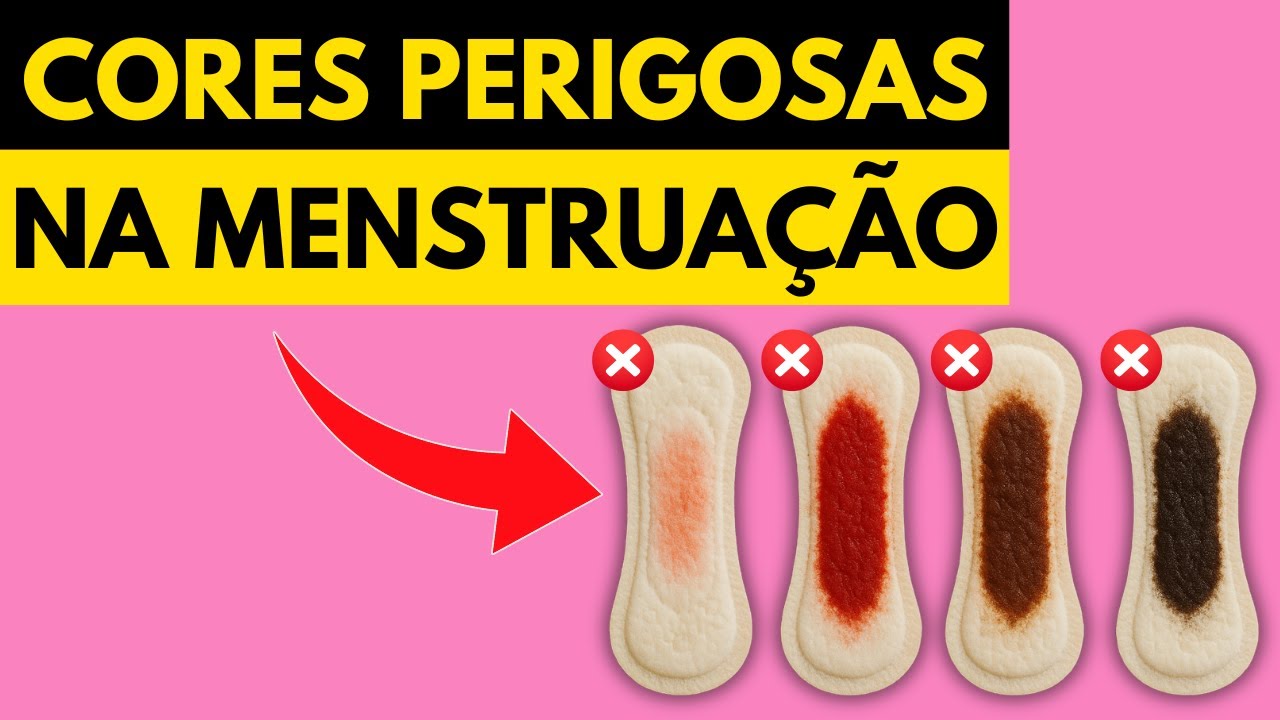 DESCUBRA ANTES QUE SEJA TARDE DEMAIS -  CORES DO SANGUE MENSTRUAL E SIGNIFICADOS