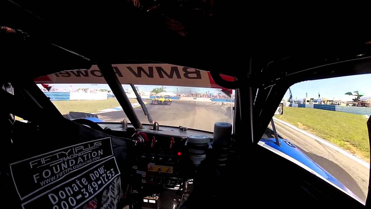 Sebring Onboard 12 hours Jim Pace BMW Dinan Riley DP