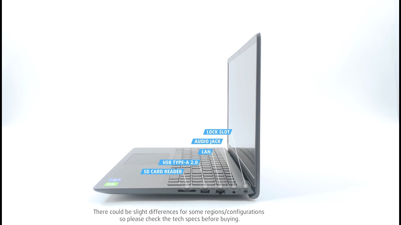🔄 Dell Vostro 15 3510 - Ports info and 360&ordm; look