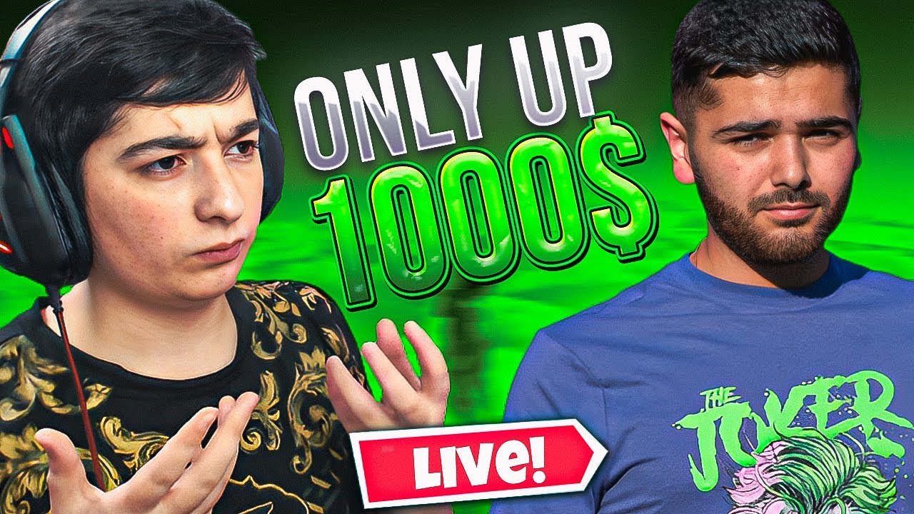 Only Up🛑Գռազ 1000$-ի վրա: Ուժեղա լինելու @zapinho -ի հետ
