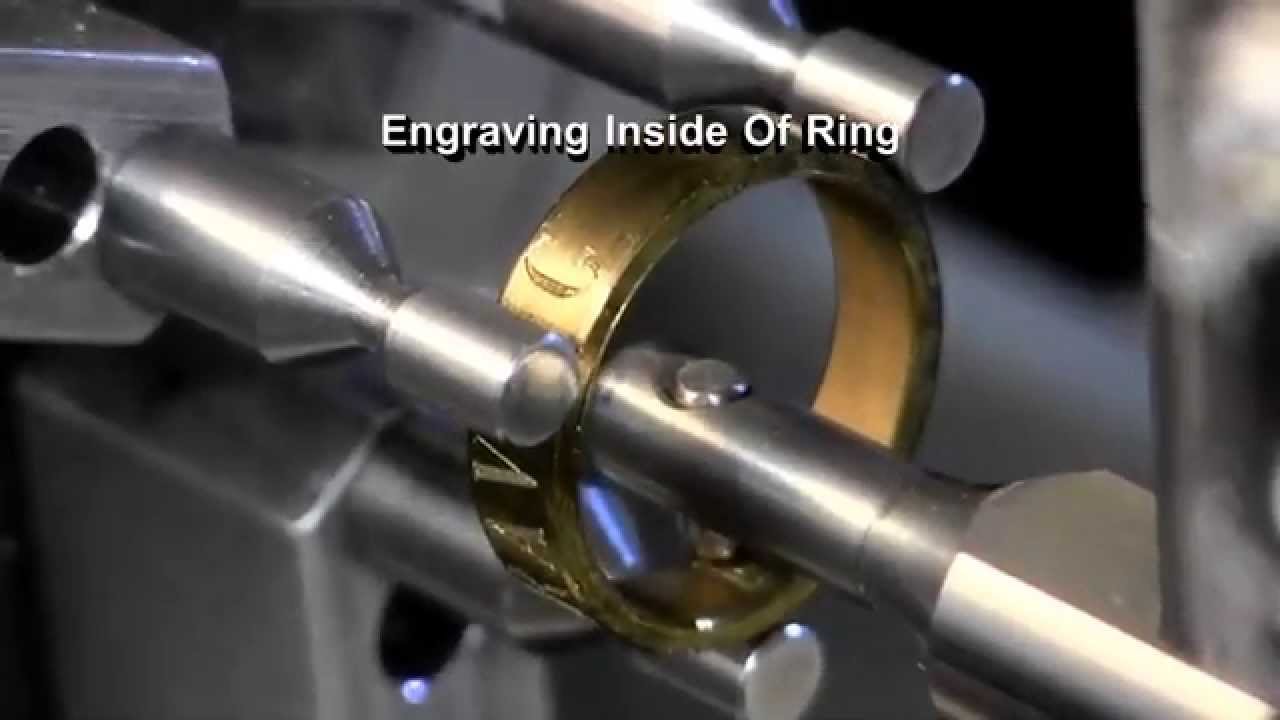 MAX Pro Jewelry Engraving Machine Engraving a Ring