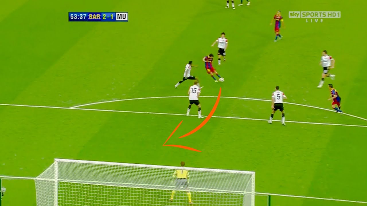 Messi Goal Final UCL 2011 vs Man United