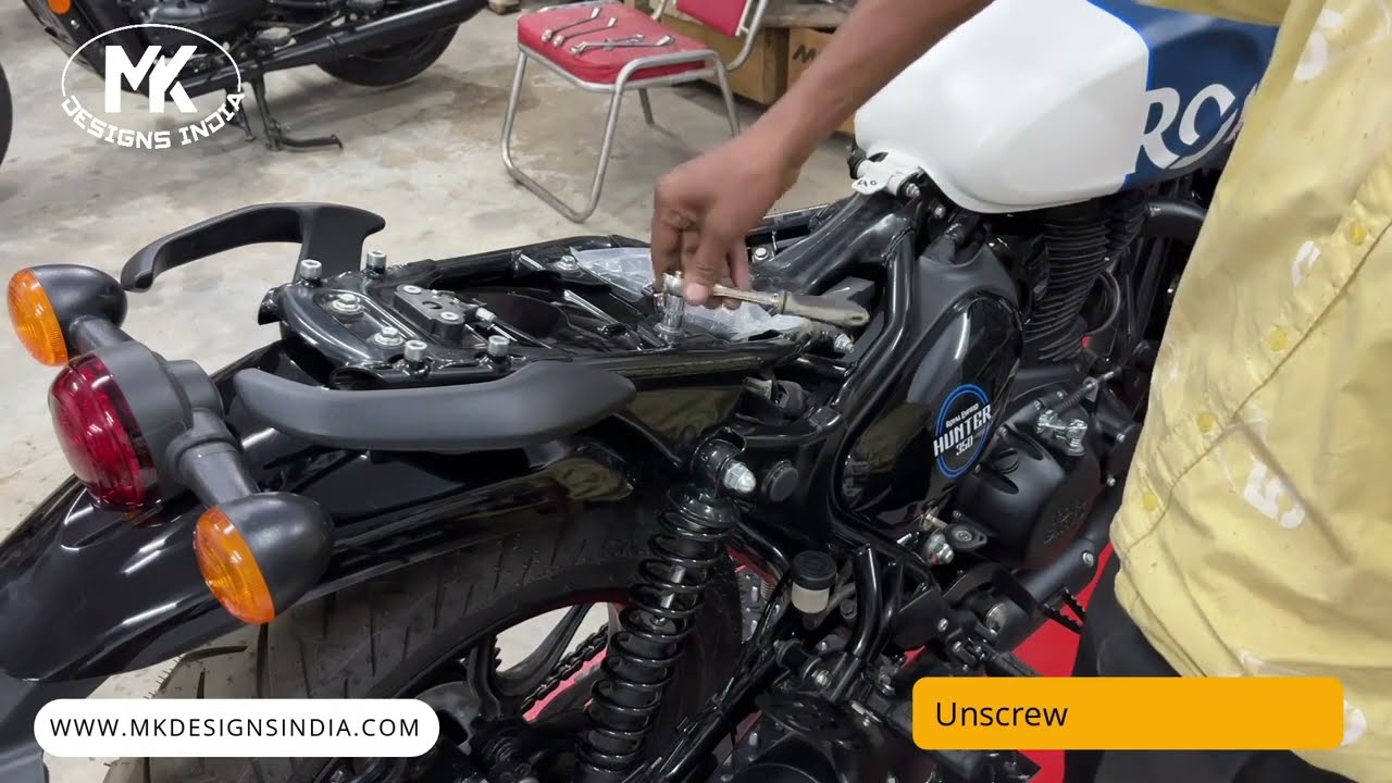 Royal Enfield Hunter 350 | Tail Tidy | Fender Eliminator