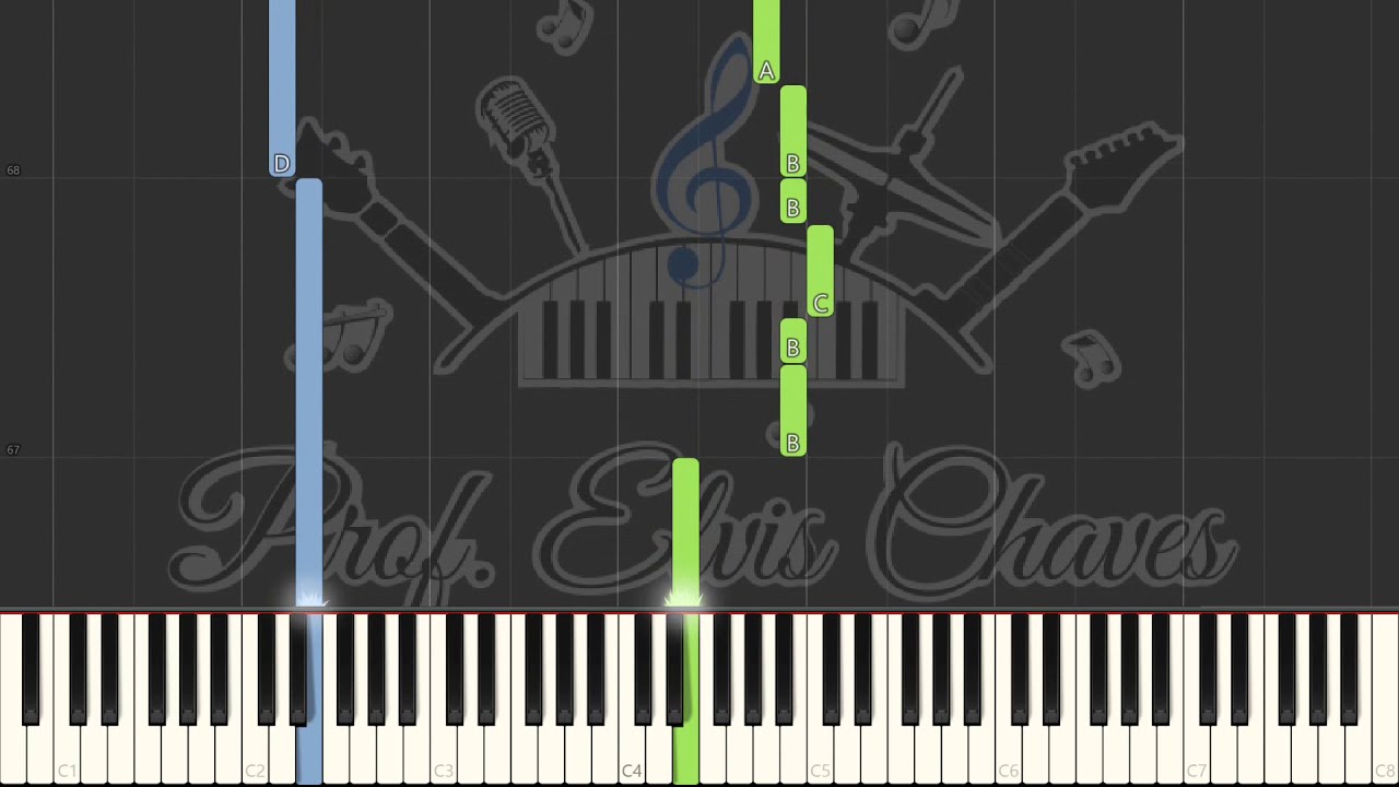 🎹 Pra não dizer que não falei das flores - Geraldo Vandré - 236 - Tutorial Partitura Fácil 2