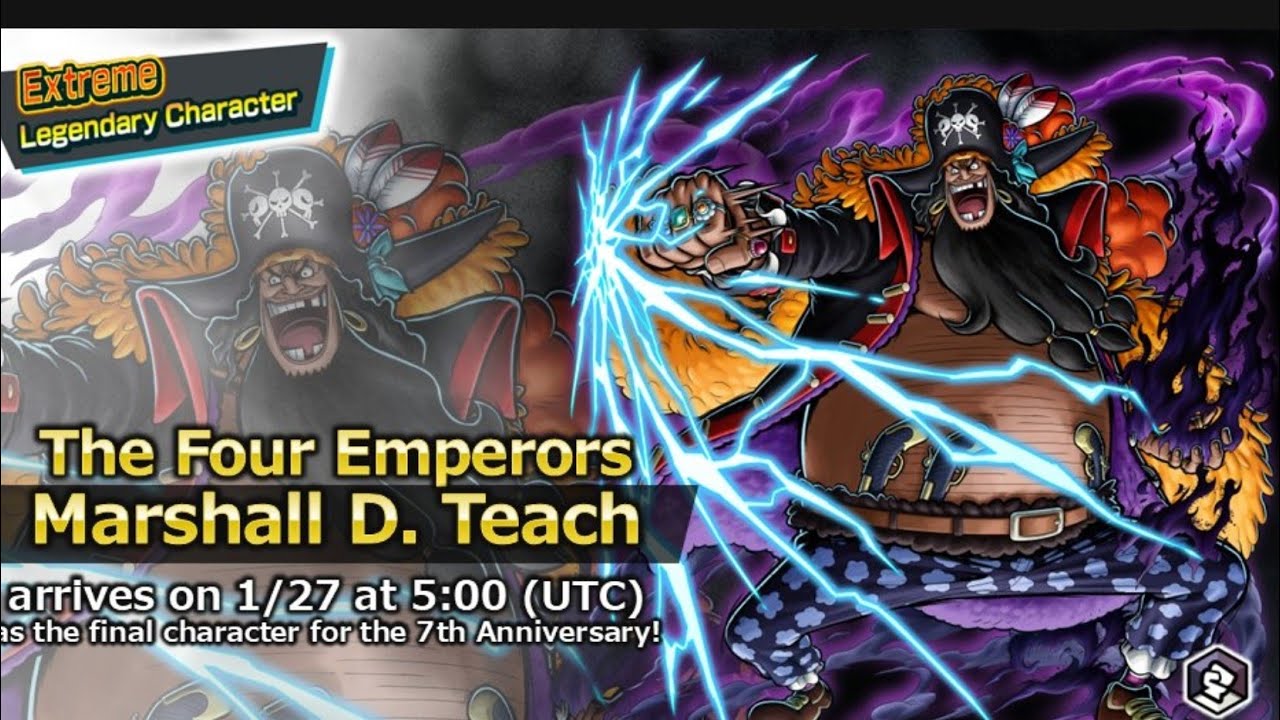 NEW EX ANNOUNCEMENT FINALLY HERE THE FOUR EMPEROR MARSHALL D. TEACH || ONE PIECE BOUNTY RUSH 