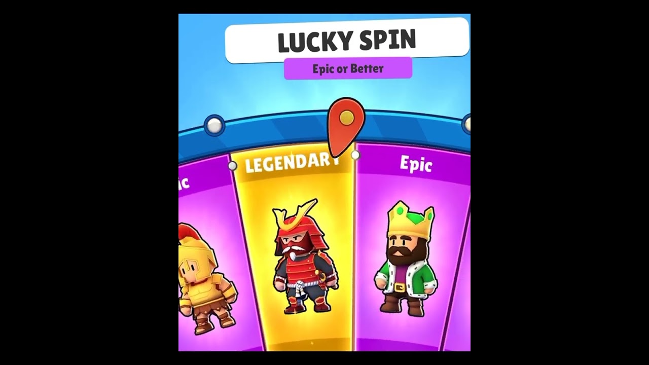 I got epic skin in stumble guys New spin video #shorts #stumbleguys #viralshort #newvideo