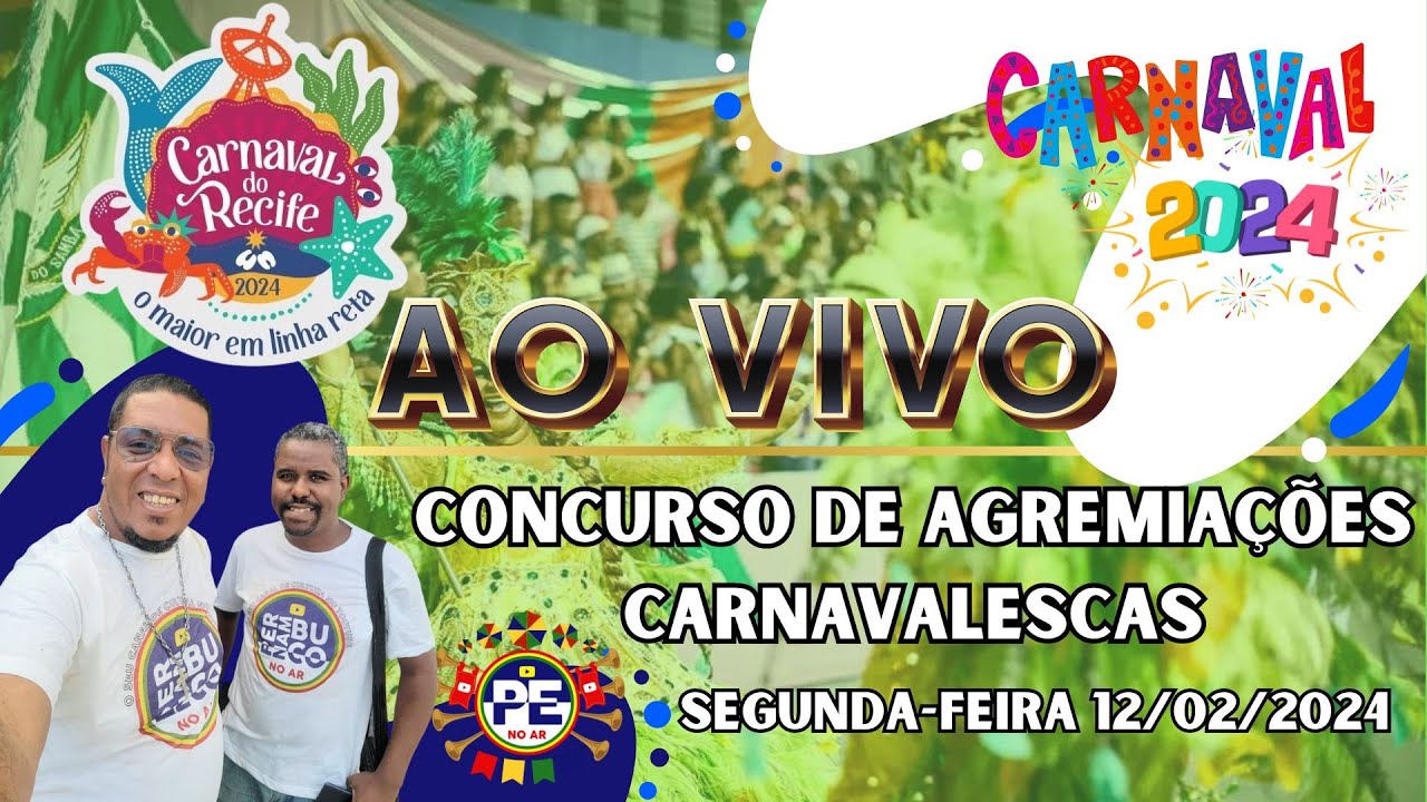 CONCURSO DE AGREMIAÇÕES CARNAVALESCAS DO RECIFE 2024