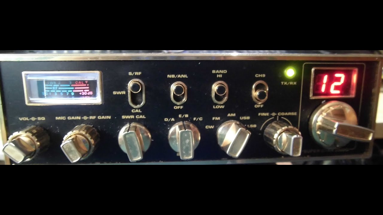 SUPERSTAR 3900 ´¨GOLD¨´ cb radio tune up