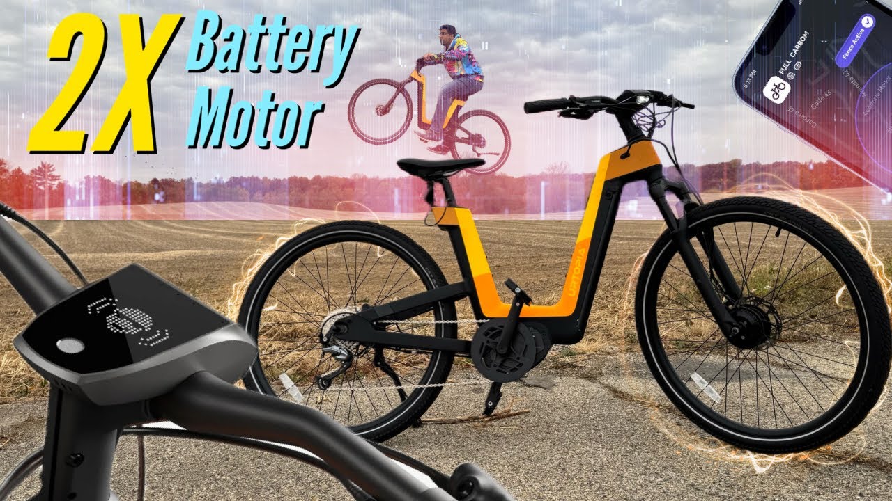 World’s FIRST Dual-Motor & Dual-Battery e-bike! | Urtopia Carbon Fusion GT REVIEW