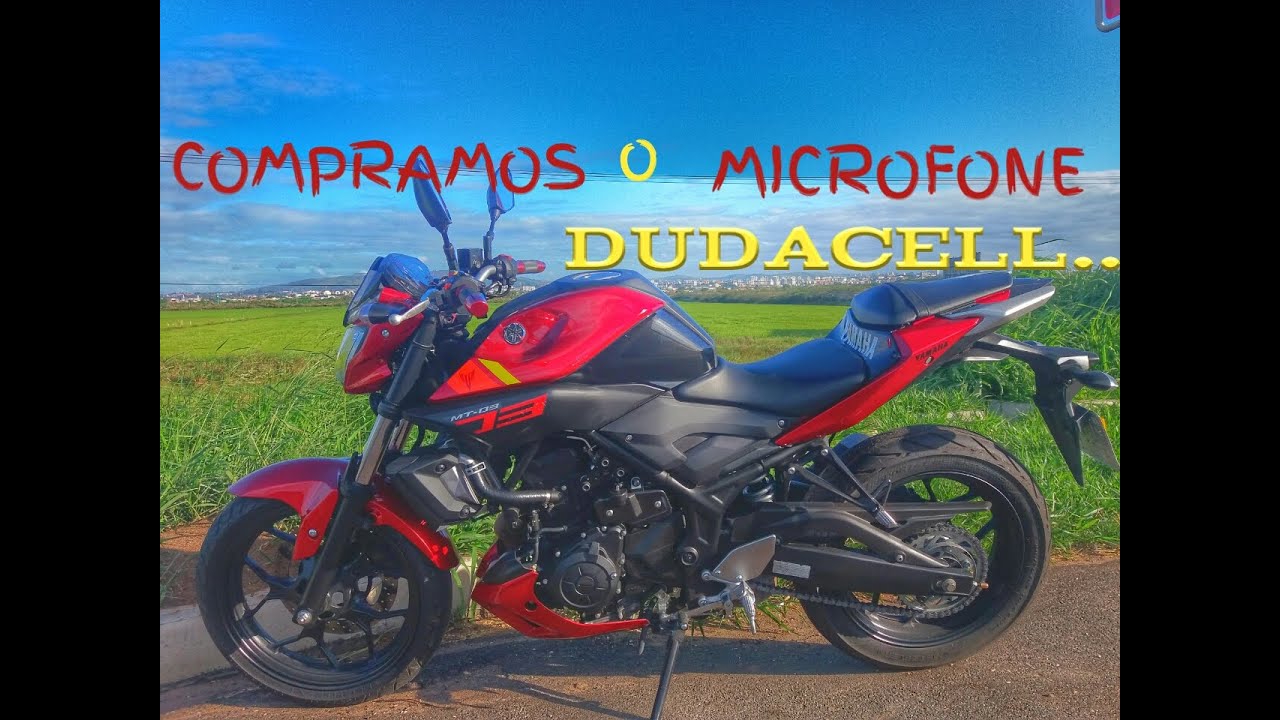 COMPRAMOS O MICROFONE DUDACELL