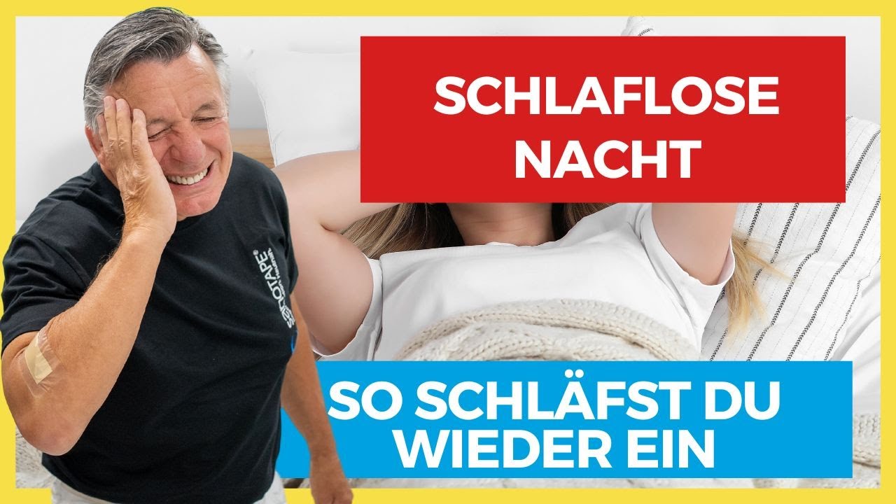 Schlaflose Nacht - Du kannst nicht schlafen? So schläfst du sofort wieder ein! 🍀
