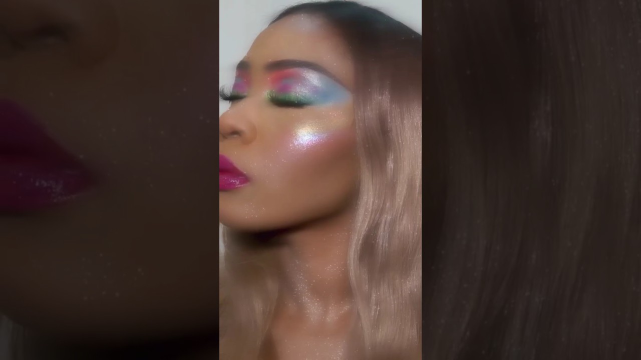 𝑹𝒂𝒊𝒏𝒃𝒐𝒘 𝑯𝒊𝒈𝒉𝒍𝒊𝒈𝒉𝒕𝒆𝒓✨🌈🦄Ethereal/dreamy look.
