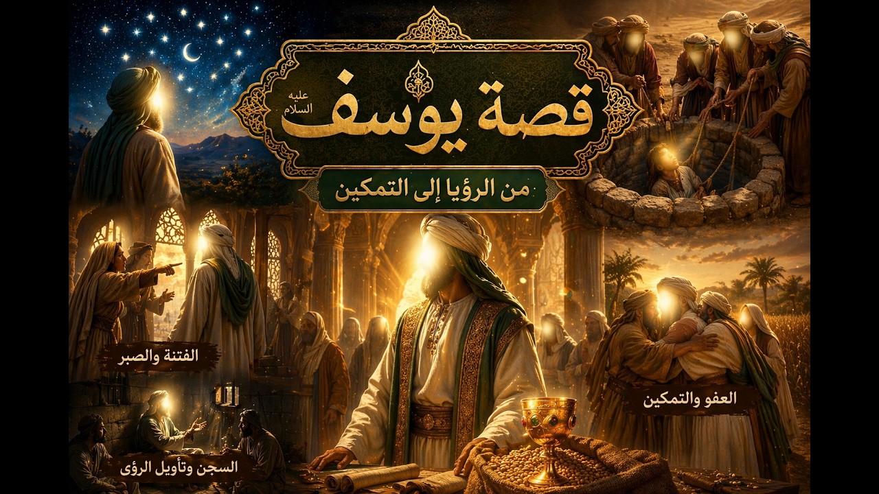 قصة النبي يوسف عليه السلام كاملة | من الجب إلى عرش مصر