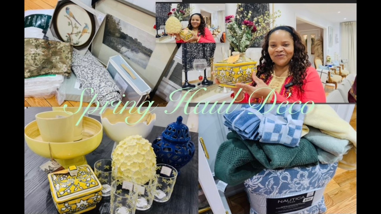 Spring Decorations Shopping Haul!!! 💐🌺 #spring #decoration