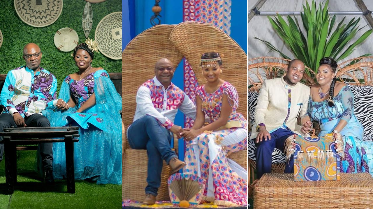 #Gabon Catalogue Tenues africaines pour couples/African outfits for couple