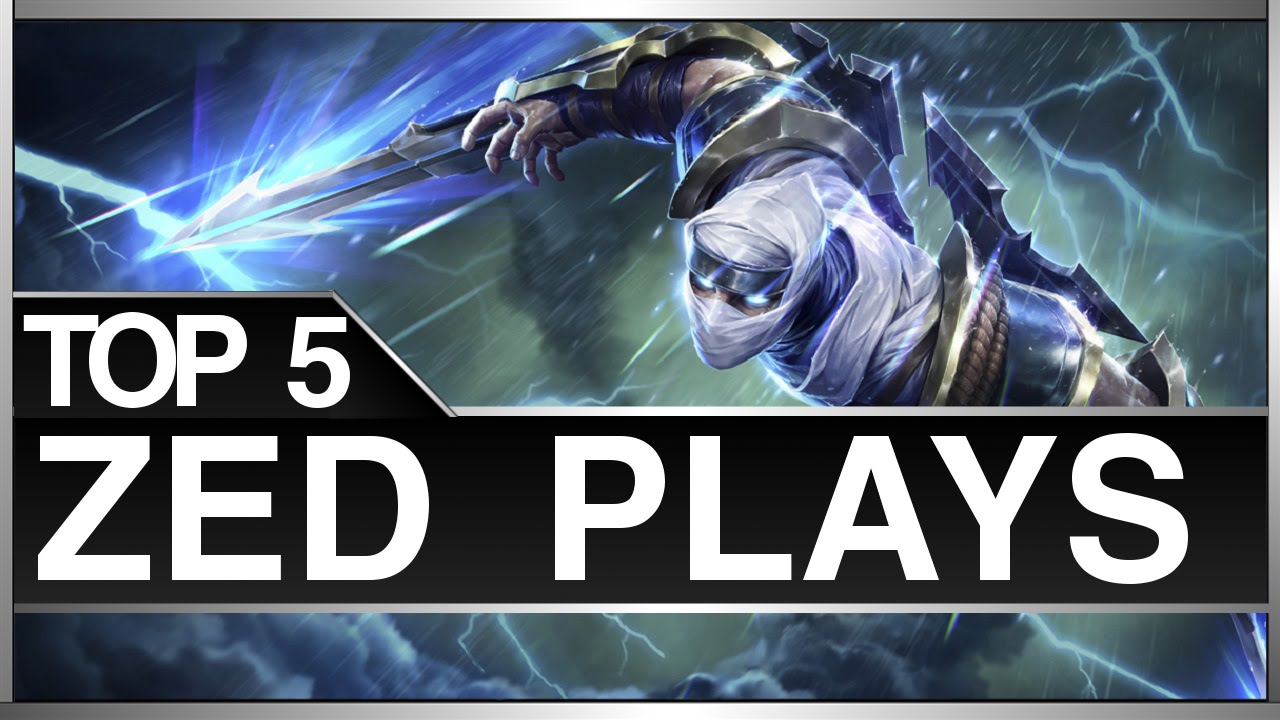 Top 5 ZED Plays | LCS & Worlds Montage feat. Bjergsen, xPeke, Alex Ich, Pobelter & Ggoong