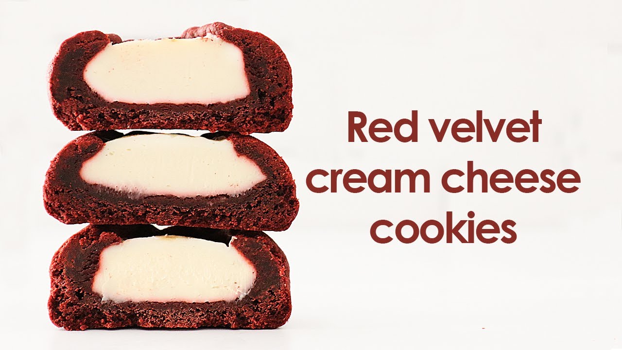 Конечное печенье с крем-сыром Red Velvet ｜ Не слишком сладкое