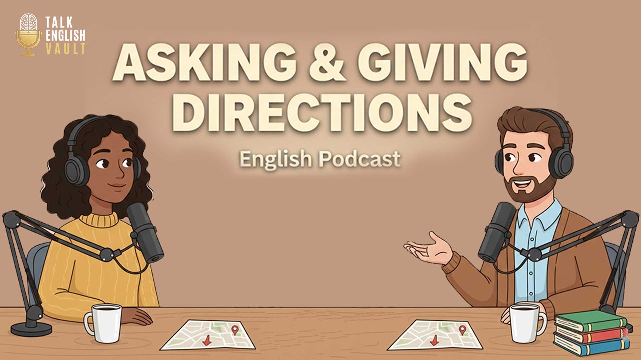Asking & Giving Directions in English | English Podcast for Beginners | English Podcast Episode