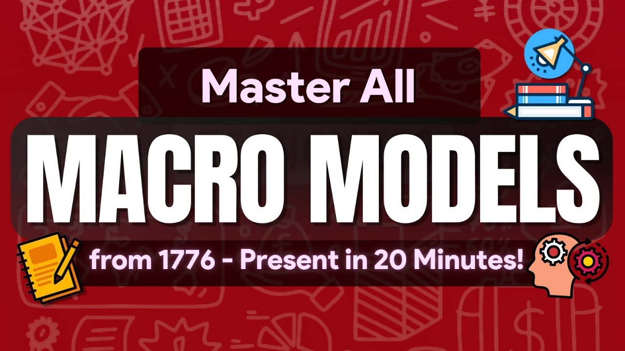 Macroeconomics History Simplified | Major Schools of Thought from 1776 to 2026