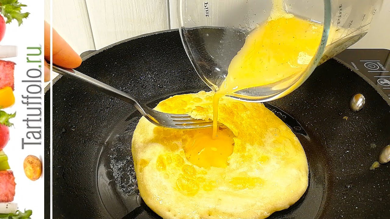 Из ТРЕХ ингредиентов! ЧУДО Лепешки на Сковороде!