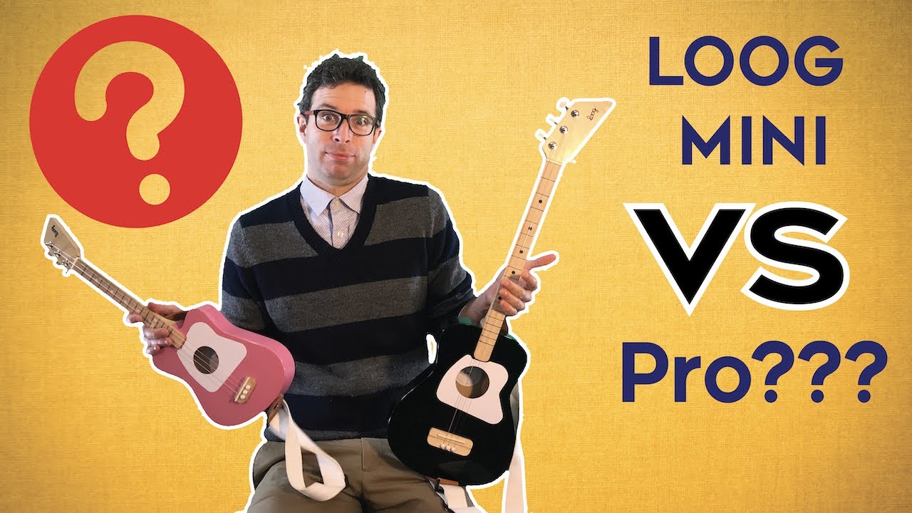 Loog Mini VS Pro for kids - Which guitar to buy???
