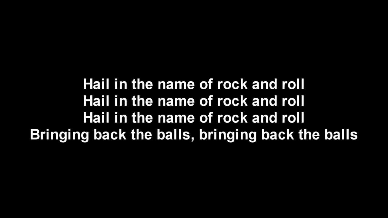 Lordi - Bringing Back The Balls To Rock | Lyrics on screen | HD