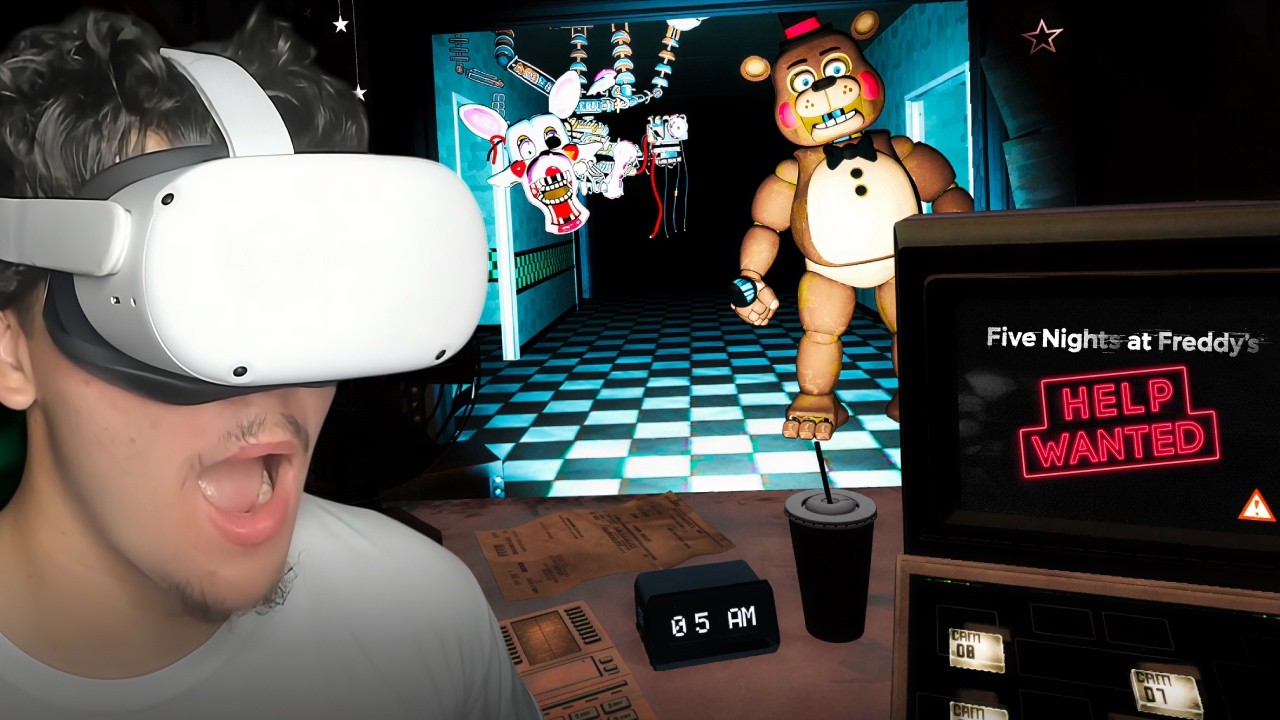FNAF 2 VR was scarier than the first...