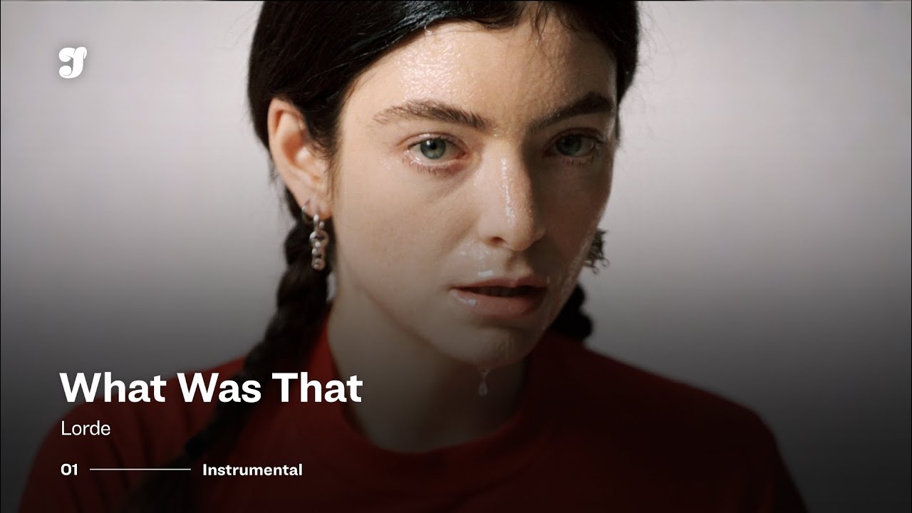 Lorde – What Was That | Instrumental