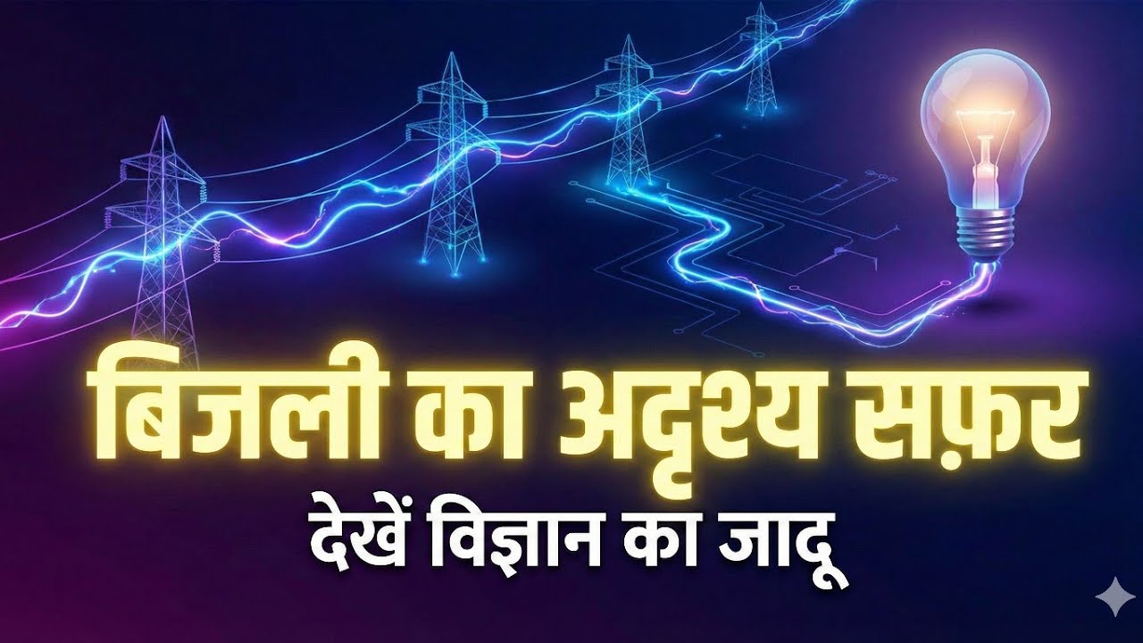 बिजली का अदृश्य सफ़र