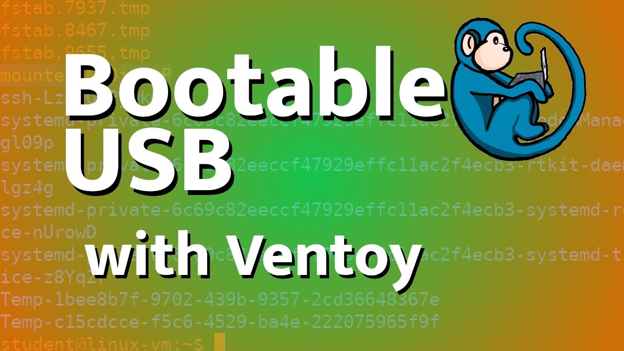 How to create a multiboot USB with Ventoy