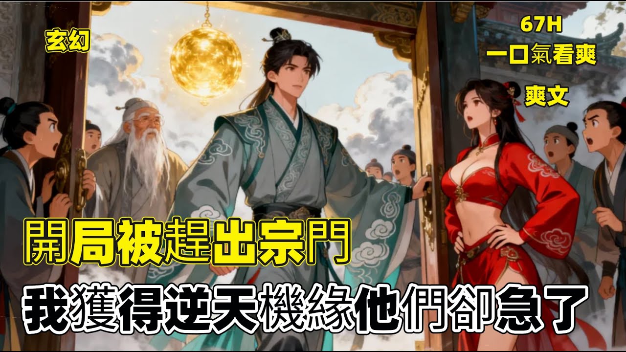 一口氣看爽【開局被趕出宗門，我獲得逆天機緣他們卻急了】天才葉風爲護師姐靈根被毀，遭同門陷害、婚約被撕，絕境重生後入封魔洞得祖師傳承與黃金劍，隱忍蟄伏，憑《乾坤真經》重塑實力，誓要向所有背叛者復仇