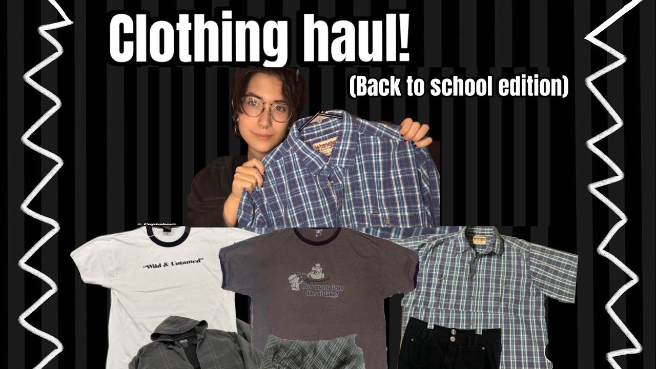  ☆ CLOTHING HAUL!!(Back To School Edition)! 