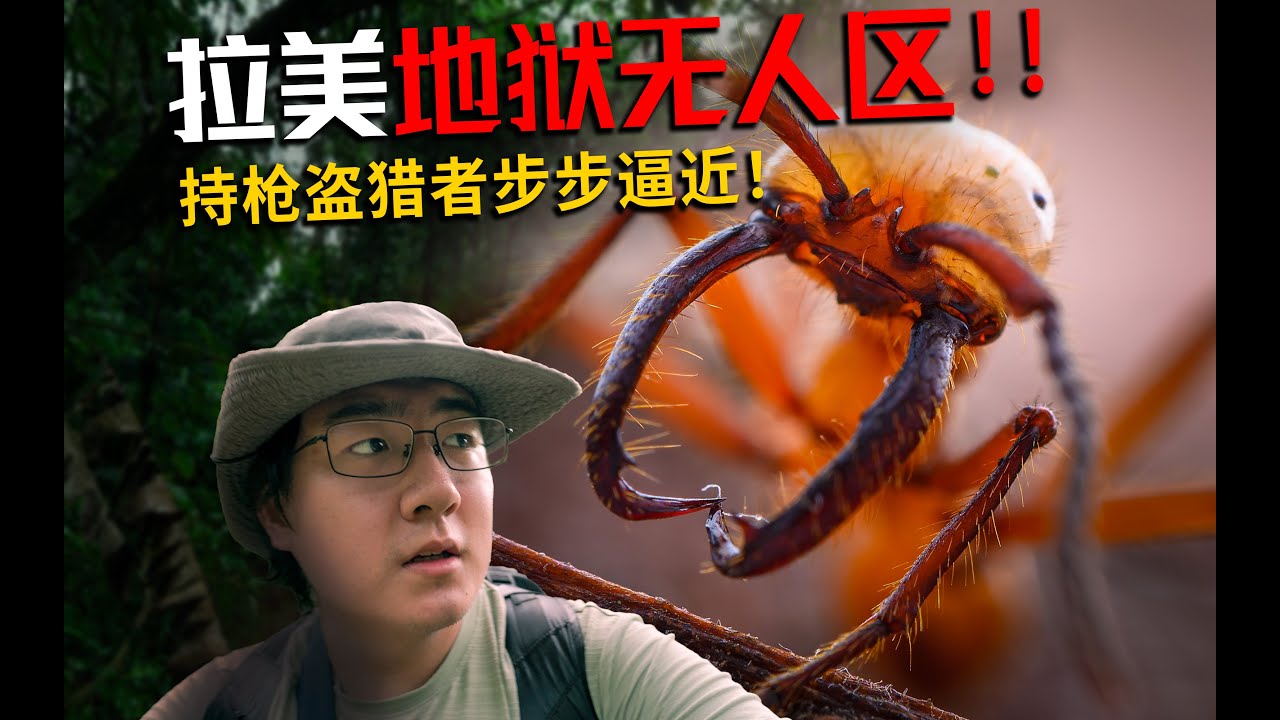 人间地狱! 拉美无人区持枪盗猎者出现，我们只能听天由命! 逃跑途中却遭