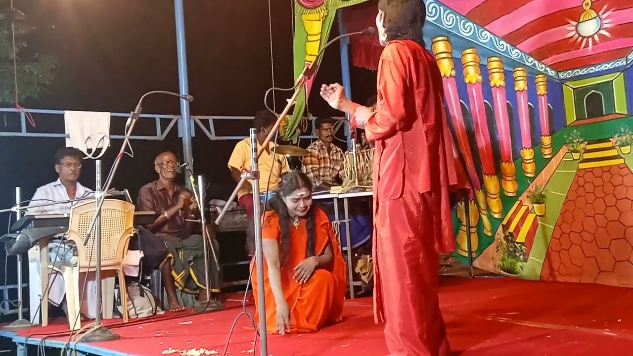 அளக்குடி பழனிவேல் அரிச்சந்திரா நாடகம் பிரியும் பாகம்