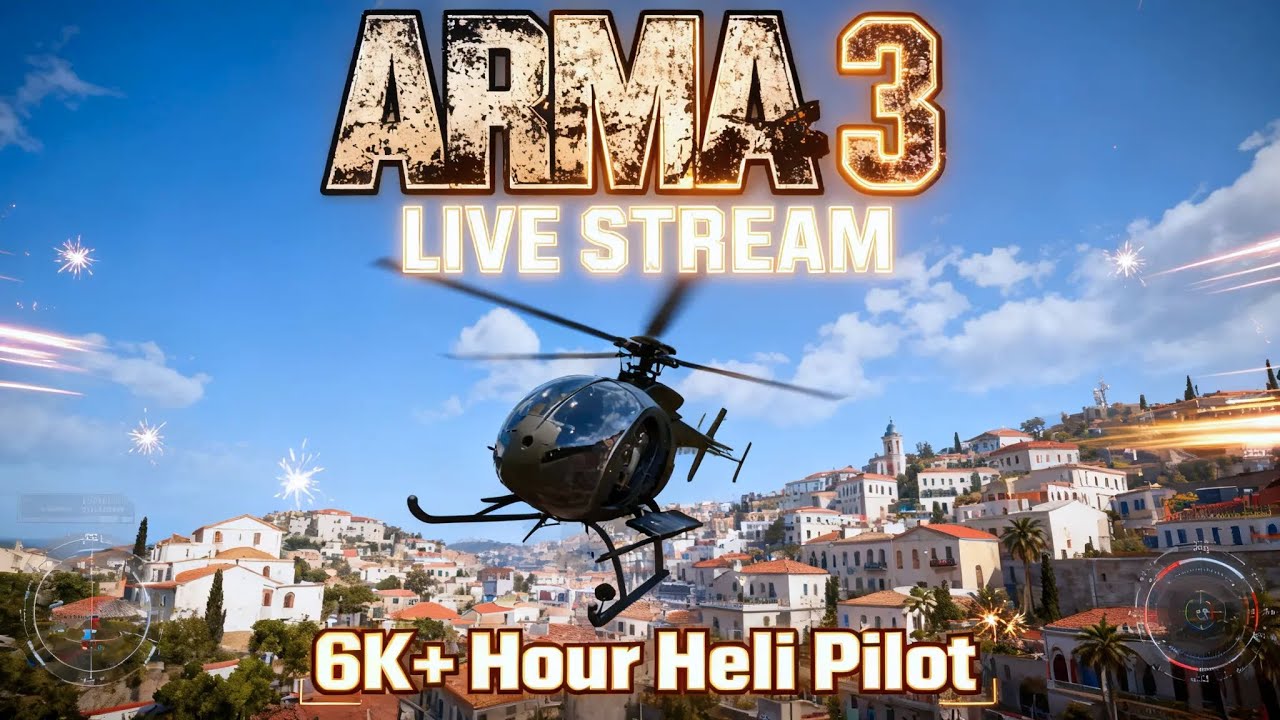 Risky Landings & Precision Heli Drops – Live Arma 3 Action