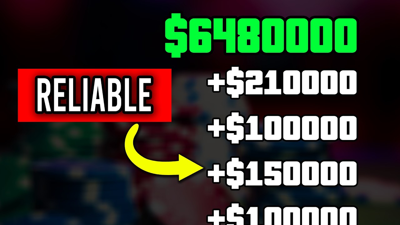 *RELIABLE* GTA 5 SOLO MONEY GLITCH (ALWAYS WORKS!)