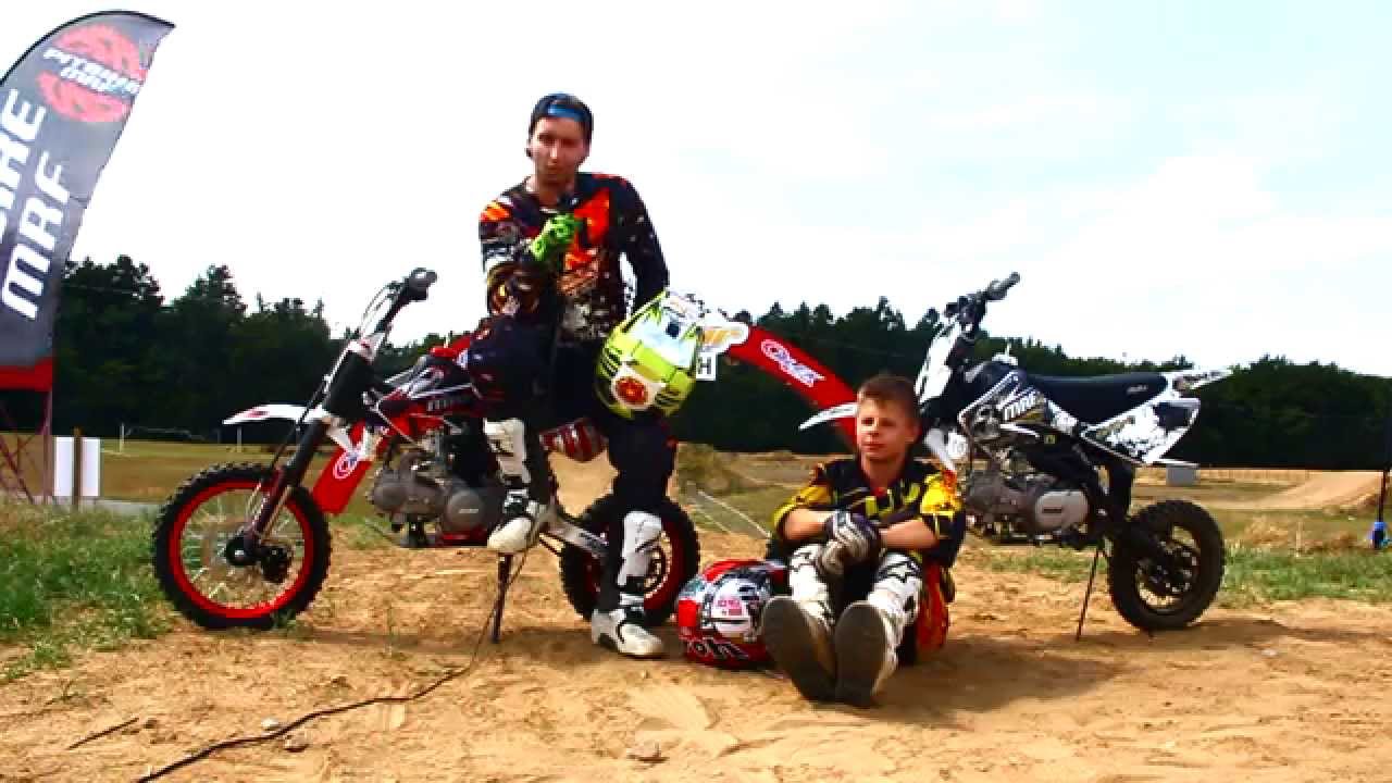Pitbike MRF 140 Test day - short edit