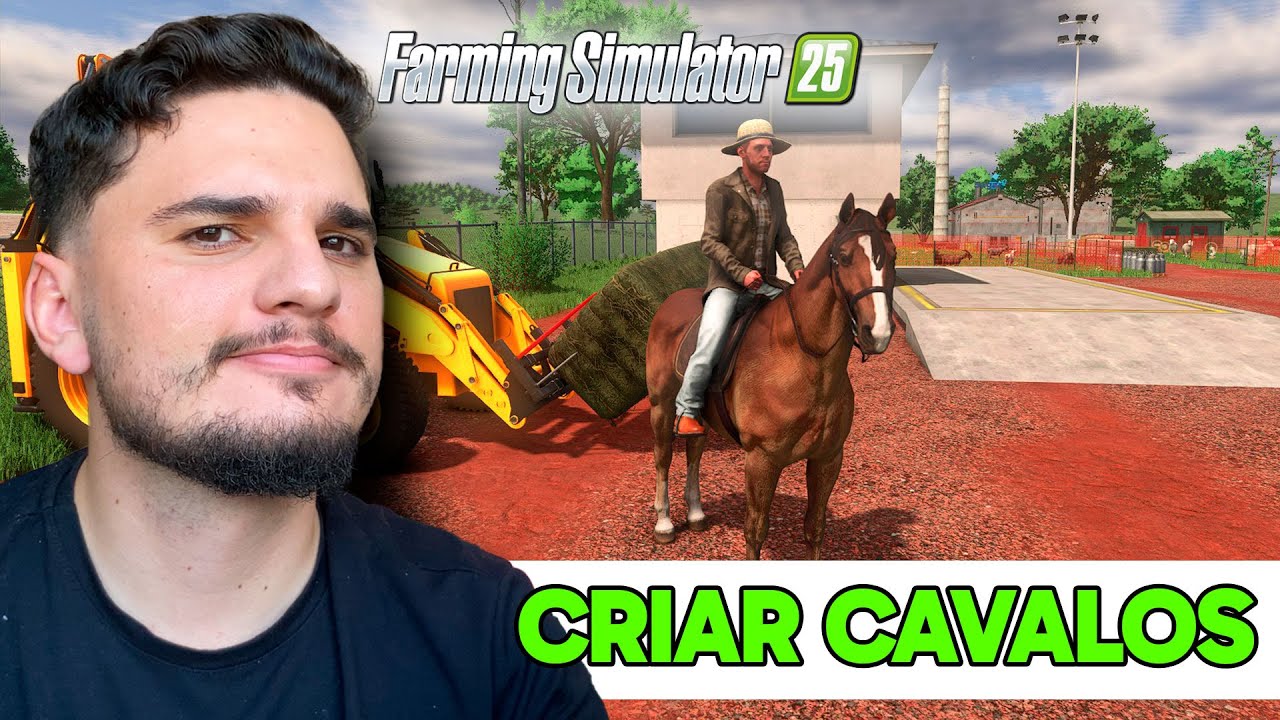 Como Criar Cavalos no FS25: Estábulo, Alimentação, Treino e Lucro Passo a Passo