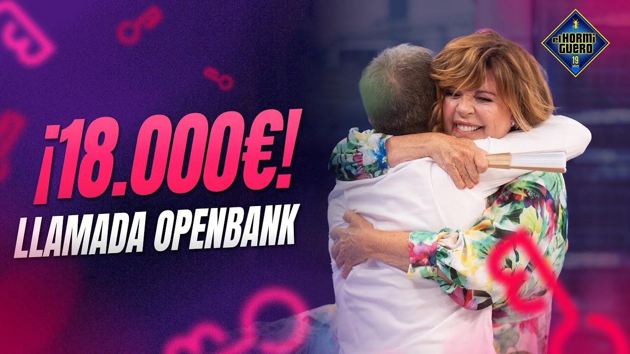 ¡Llamada Openbank! Se lleva la Tarjeta Hormiguero con 18.000€ - El Hormiguero