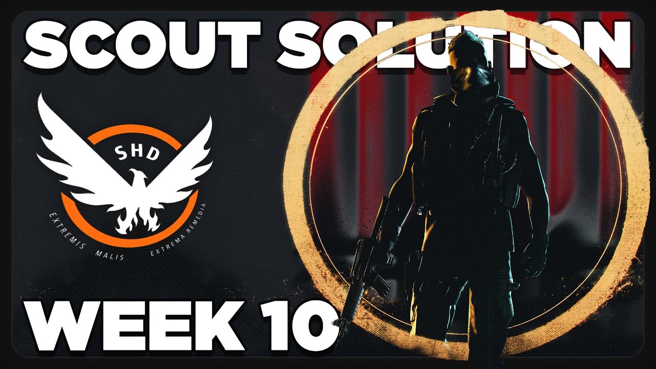 Scout Week 10 ~ ALL Activity Solutions | Y7S3 Mutiny | The Division 2