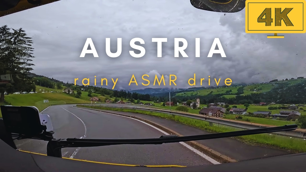 Experience the BEST Rainy Day Drive from Lindau Germany to Egg Austria