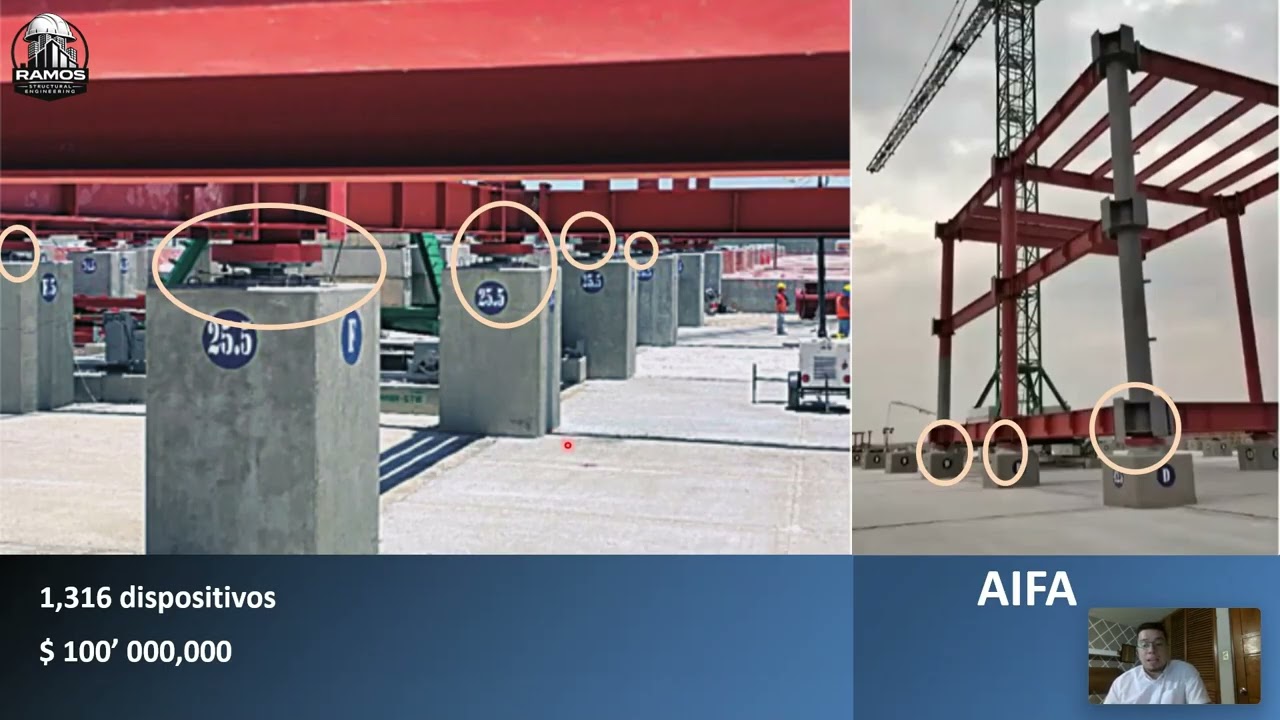 Aislamiento Sísmico del Aeropuerto Internacional Felipe Ángeles AIFA y el Ahorro de 600 Millones