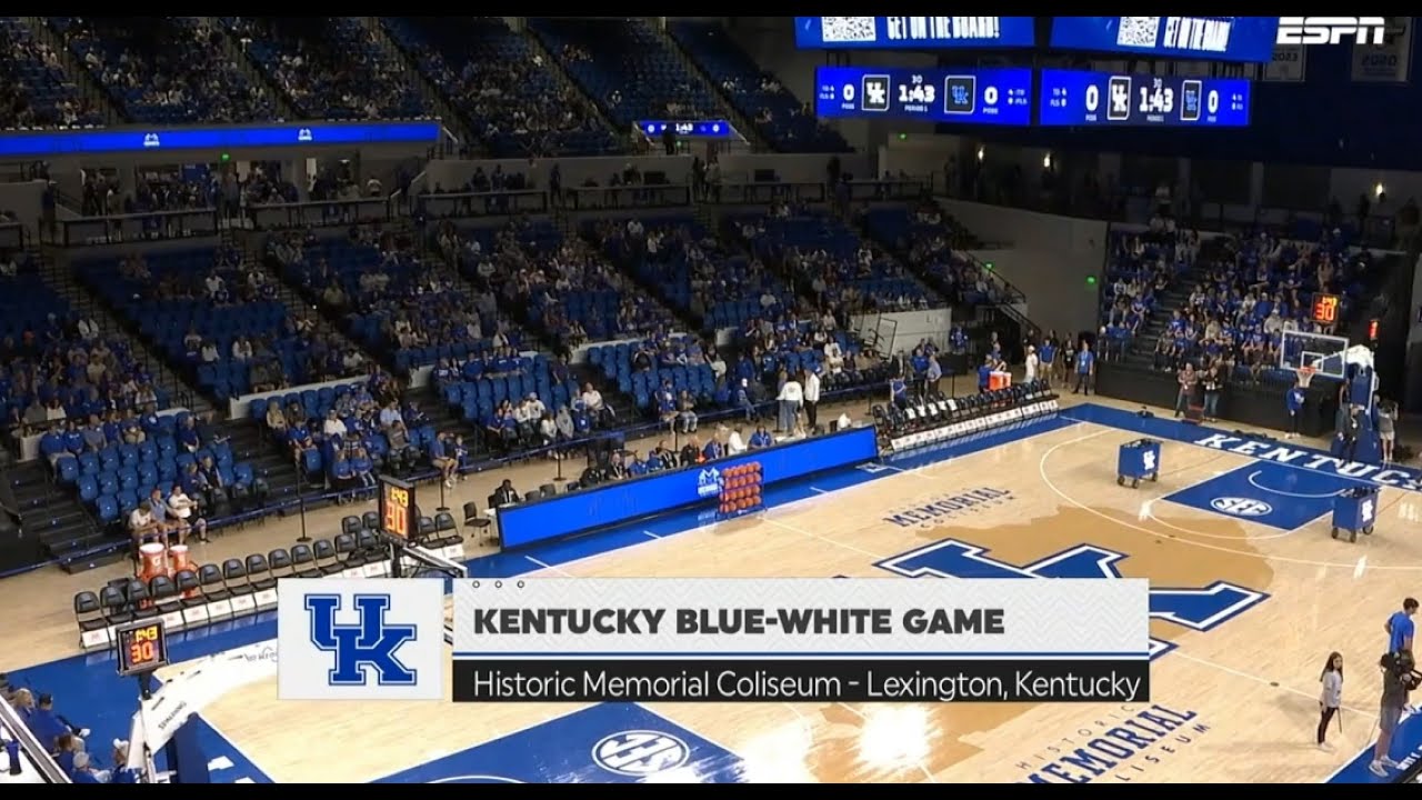 2025-2026 -  Kentucky Basketball - Blue-White Scrimmage