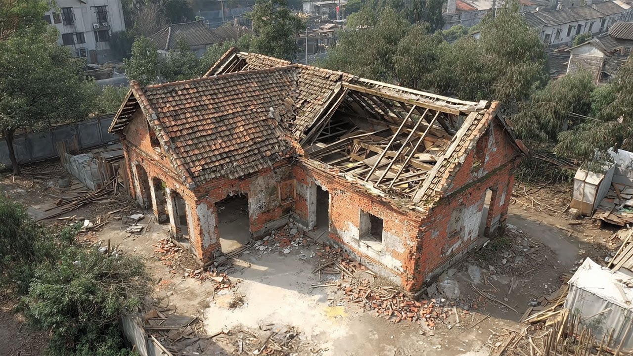 Spectacular Renovation &ndash; Old House Became a Luxury Villa in 30 Minutes - Timelapse