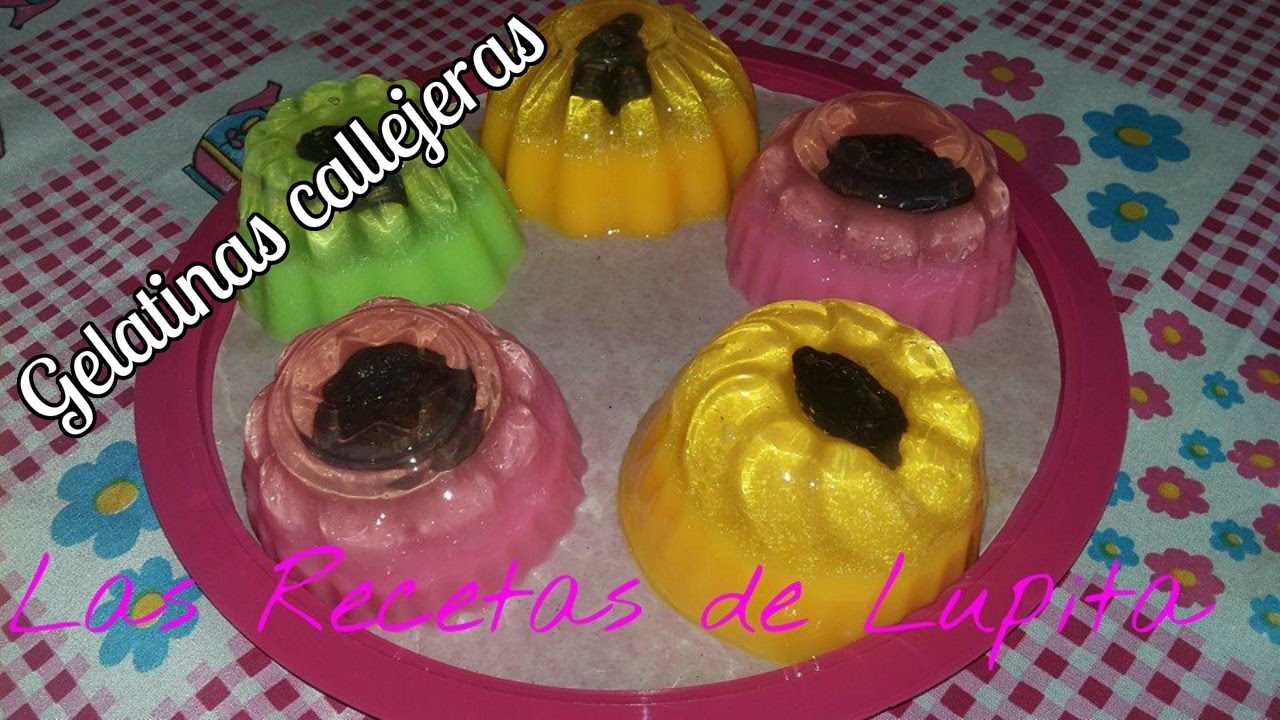 COMO PREPARAR GELATINAS CALLEJERAS/GELATINAS DE CARRITO