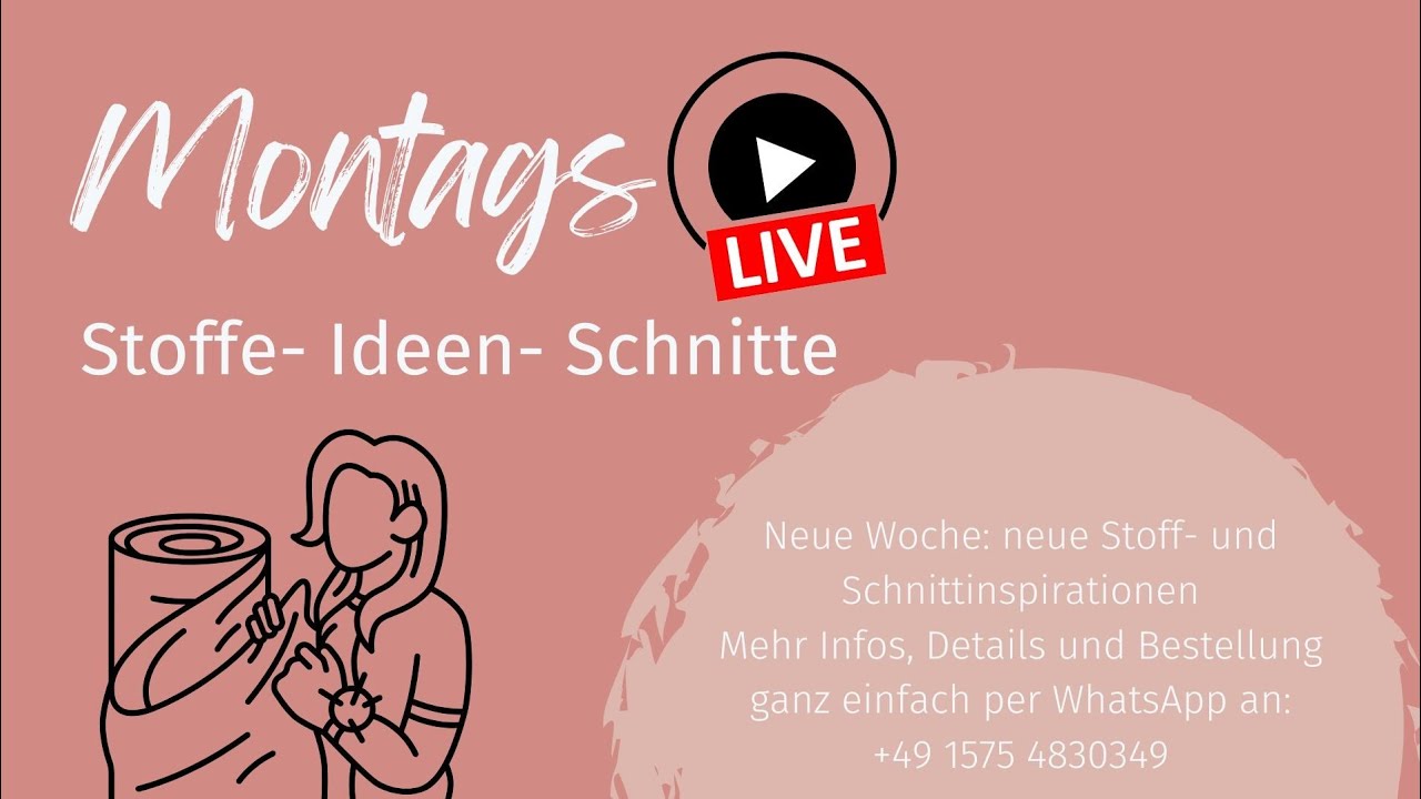 Montgs-Live: Stoffe- Ideen- Schnitte