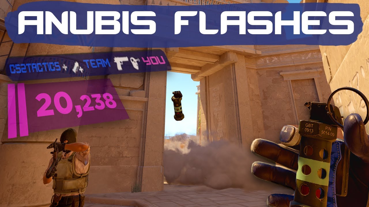 CS2 Anubis — Как сделать так, чтобы 30 врагов были «вспышками» в КАЖДОЙ ИГРЕ!