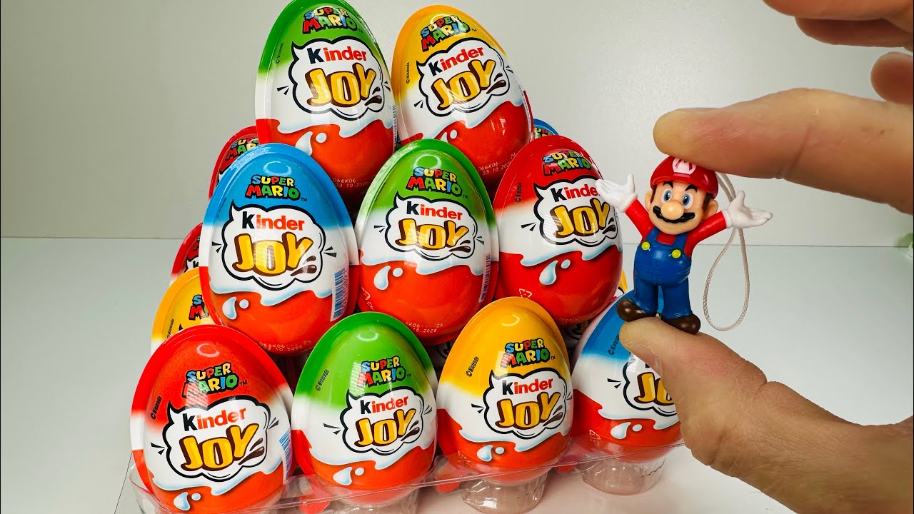NEW Kinder Joy SUPER MARIO 2025. Unboxing 5. Новый Киндер Джой Супер Марио 2025 Выпуск 5